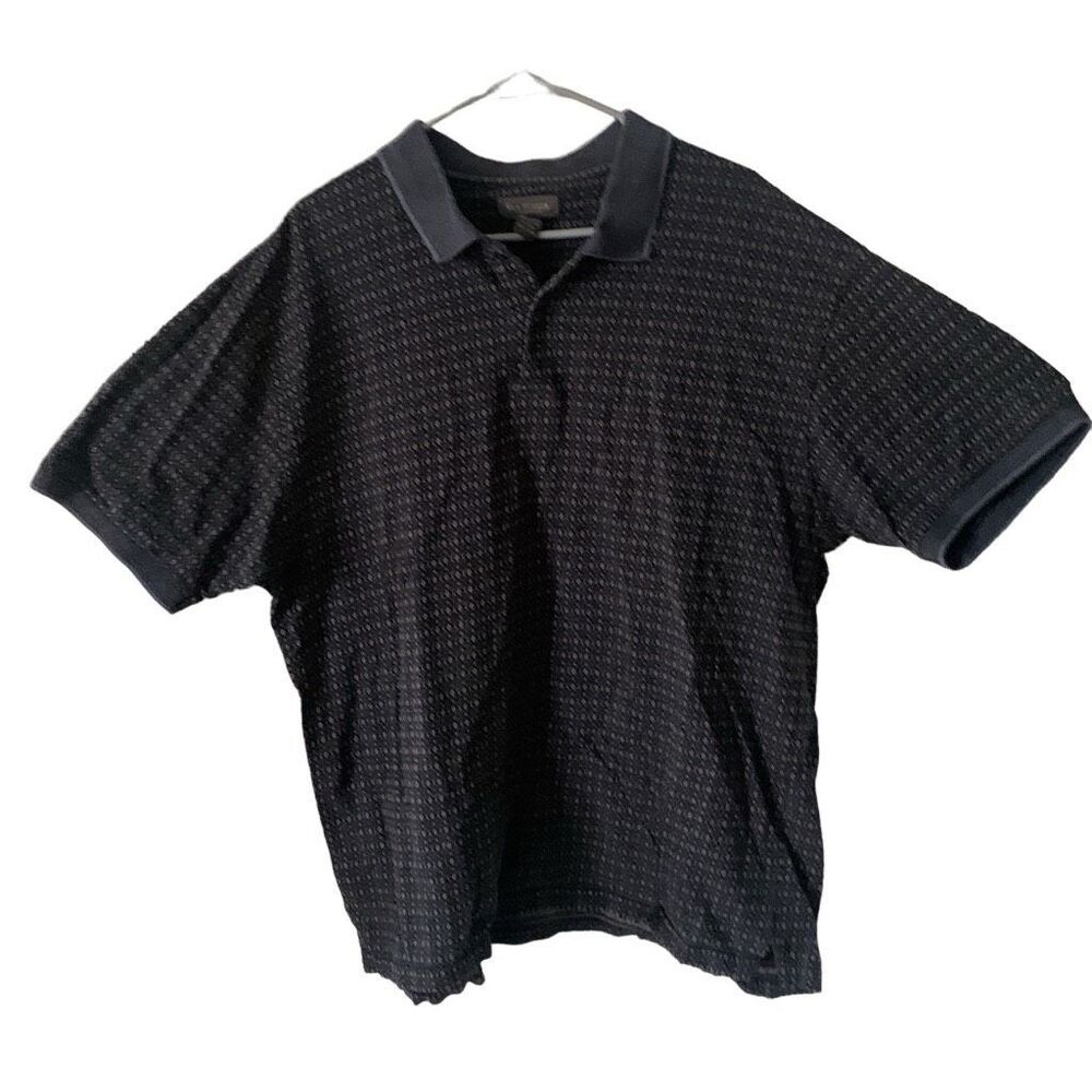 Pre Owned Men’s Van Heusen Polo Shirt Sz XL Casual Fashion Golf Tennis Comfort